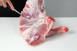 Lamb Rib Eye Joint Meat Cut Spec Step 4